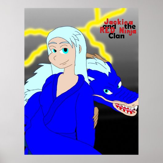 Jackiea and the RED Ninja Clan 6 ポスター (正面)