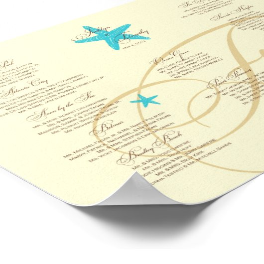 ***Jacklyn+Timothy*** 5x7用に予約 ポスター (角)