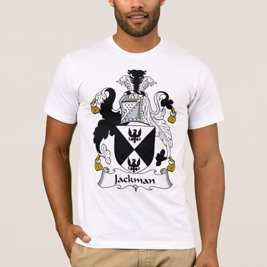 Jackmanの家紋 Tシャツ (正面)