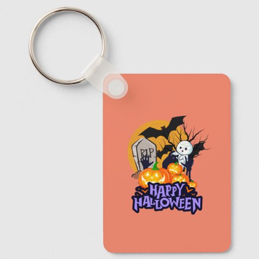 JackOLanternチャーム キーホルダー (正面)