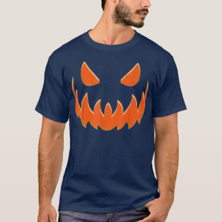 Jackolantern Men Women Kids Pumpkin Scary Hallowe Tシャツ