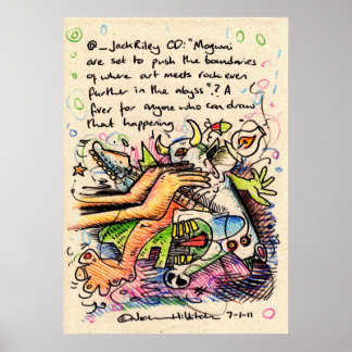 @_JackRiley's irkafirkaプリント ポスター