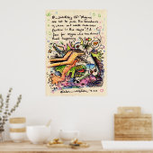 @_JackRiley's irkafirkaプリント ポスター (キッチン)