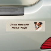 jackrussell2_bumpersticker バンパーステッカー (車上)