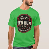Jack's Red Rum Tシャツ (正面)