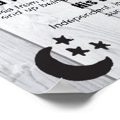 Jacksonの写真と名前の意味 ポスター (角)