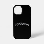 Jackson Boys Name, iPhoneケース (裏面)