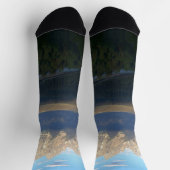 Jackson Hole Mountains (Grand Teton National Park) ソックス (上部)