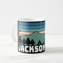 Jackson Hole WY Decal Mug