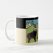 Jackson Hole WY Wildlife Mug コーヒーマグカップ (左)