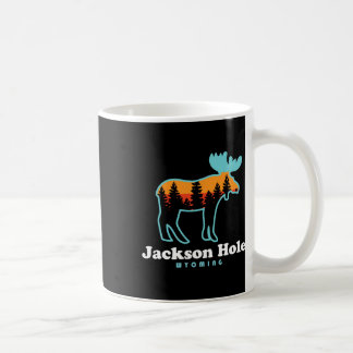 Jackson Hole Wyoming Moose Mountains Grand Tetons  コーヒーマグカップ