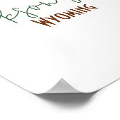 Jackson Hole, Wyoming Souvenir ポスター (角)