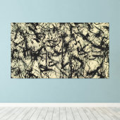 jackson pollock art キャンバスプリント (インサイチュ (ウッドフロア))