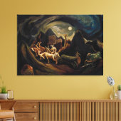 jackson pollock art キャンバスプリント (インサイチュ (リビング))