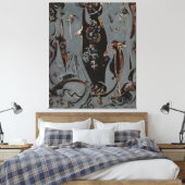 jackson pollock art キャンバスプリント (インサイチュ (寝室))