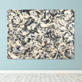 jackson pollock art キャンバスプリント (インサイチュ (ウッドフロア))