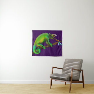 Jackson’s Chameleon Aiming  タペストリー