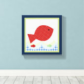 Jackson//Whale/Fish Canvas Print キャンバスプリント (インサイチュ (ウッドフロア))