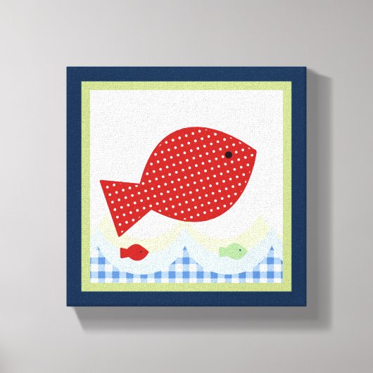 Jackson//Whale/Fish Canvas Print キャンバスプリント (正面)