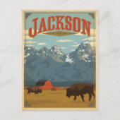 Jackson, WY ポストカード (正面)