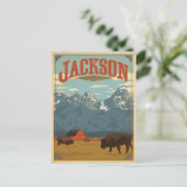 Jackson, WY ポストカード (スタンド正面)