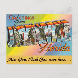 Jacksonville氏からの挨拶 ポストカード
