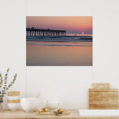 Jacksonville Beach, Florida Sunrise Poster ポスター (キッチン)