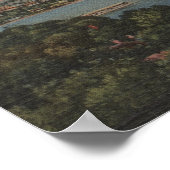 Jacksonville, FL – セントジョンズ上空の海軍の爆撃機 ポスター (角)