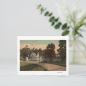 Jacksonville, FL – リバーサイドのビュー ポストカード (スタンド正面)