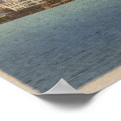 Jacksonville, FL – 水前面とスカイラインの表示 ポスター (角)