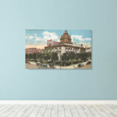 Jacksonville, Florida – 市外図 キャンバスプリント (インサイチュ (ウッドフロア))