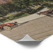 Jacksonville, Florida – 市外図 ポスター (角)