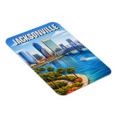 Jacksonville Florida Travel マグネット (右側)