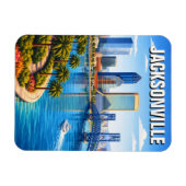 Jacksonville Florida Travel マグネット (横)
