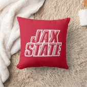 Jacksonville State University JAX STATE ロゴ クッション (ブランケット)