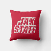 Jacksonville State University JAX STATE ロゴ クッション (裏面)
