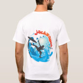 JackWagon Surfers™のTシャツ Tシャツ (裏面)