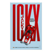 Jacky Ickx Tribute ポスター (正面)