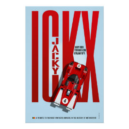 Jacky Ickx Tribute ポスター