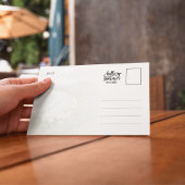 Jaco Beach Costa Rica Watercolor Postcard 招待状