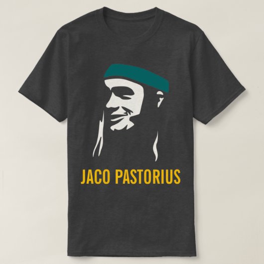 Jaco Pastorius    (3)  Tシャツ (デザイン正面)