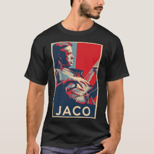 Jaco Pastorius Hope Poster – ジャズ音楽のサイズ Tシャツ