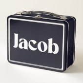 Jacob メタルランチボックス (正面)