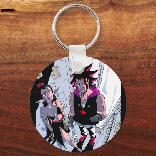 Jacob & Irene Keychain キーホルダー (正面)