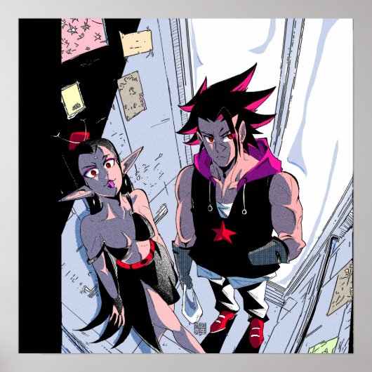 Jacob & Irene Poster ポスター (正面)