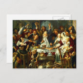 Jacob Jordaens – キング・ドリンク ポストカード (正面/裏面)