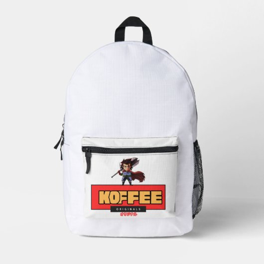 Jacob KO Print Cut Sew Bag プリントバックパック (正面)