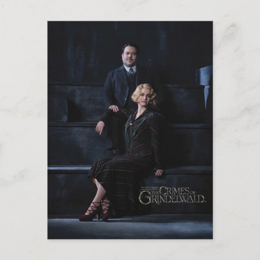 JACOB KOWALSKI™とQUEENIE GOLDSTEIN™写真 ポストカード (正面)