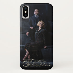 JACOB KOWALSKI™とQUEENIE GOLDSTEIN™写真 iPhone X ケース