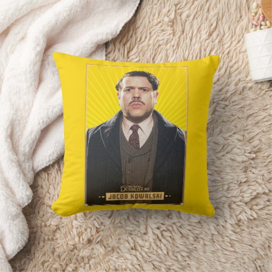 Jacob Kowalski Character Graphic クッション (ブランケット)